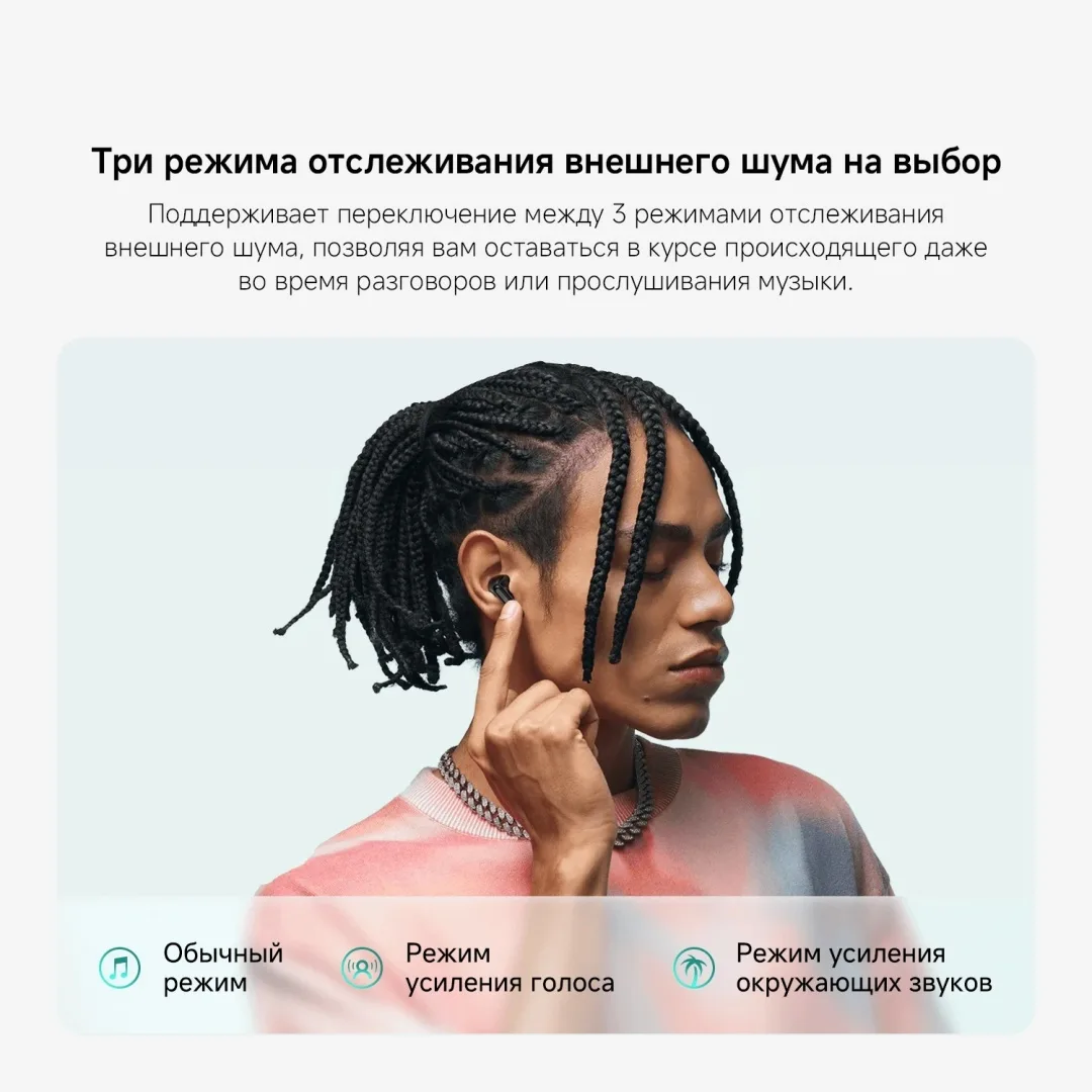 Наушники Redmi Buds 6 Coral Green