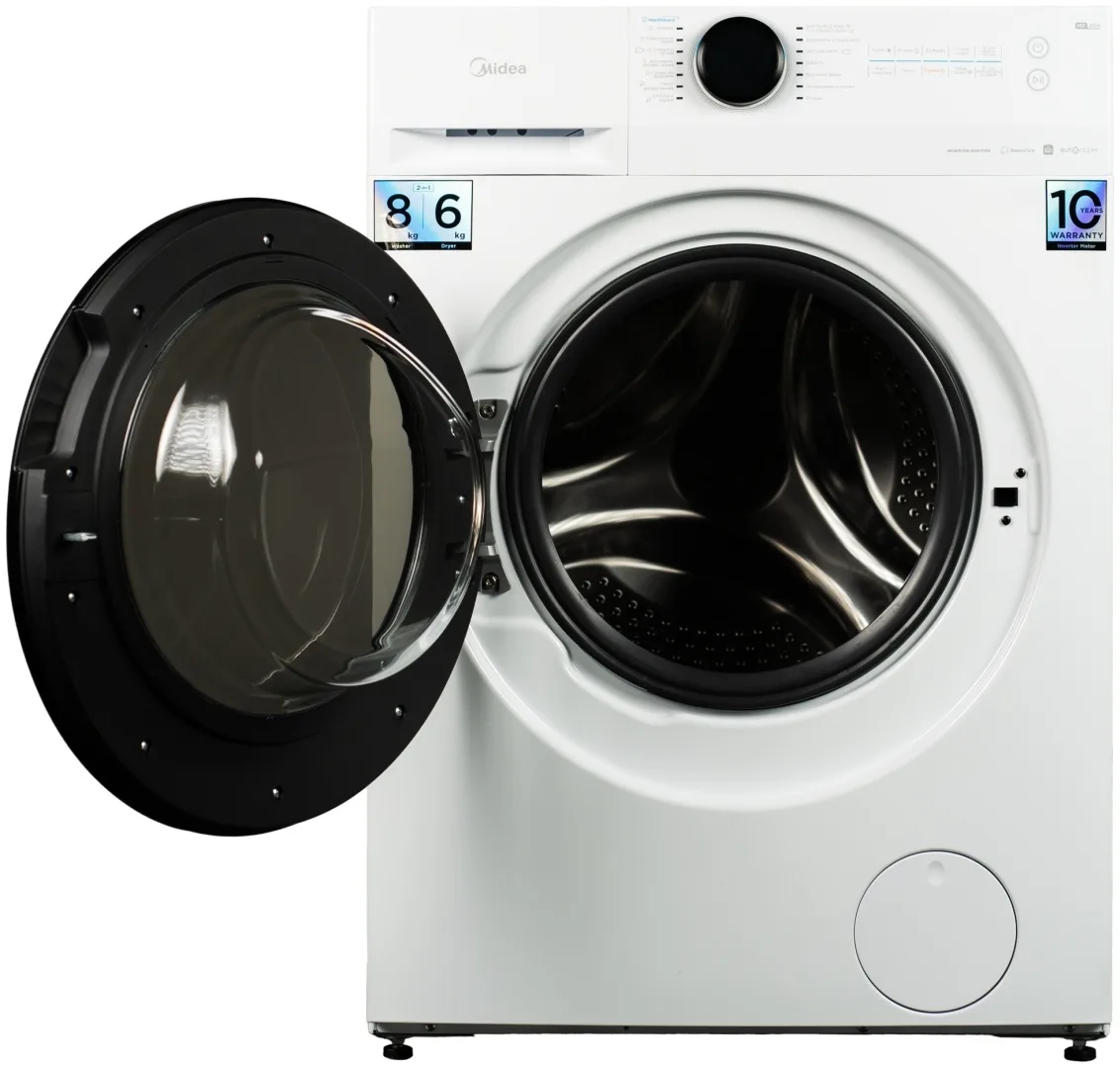 Стиральная машина Midea MF200D80WBS/W-RU белый, Уценка — фото нового товара 10