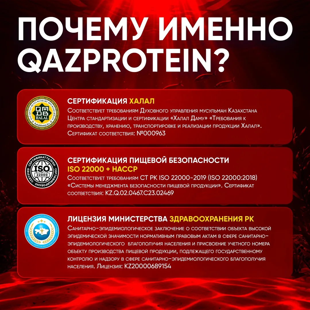 БАД Qazprotein Omega 3 200 капс (1113)