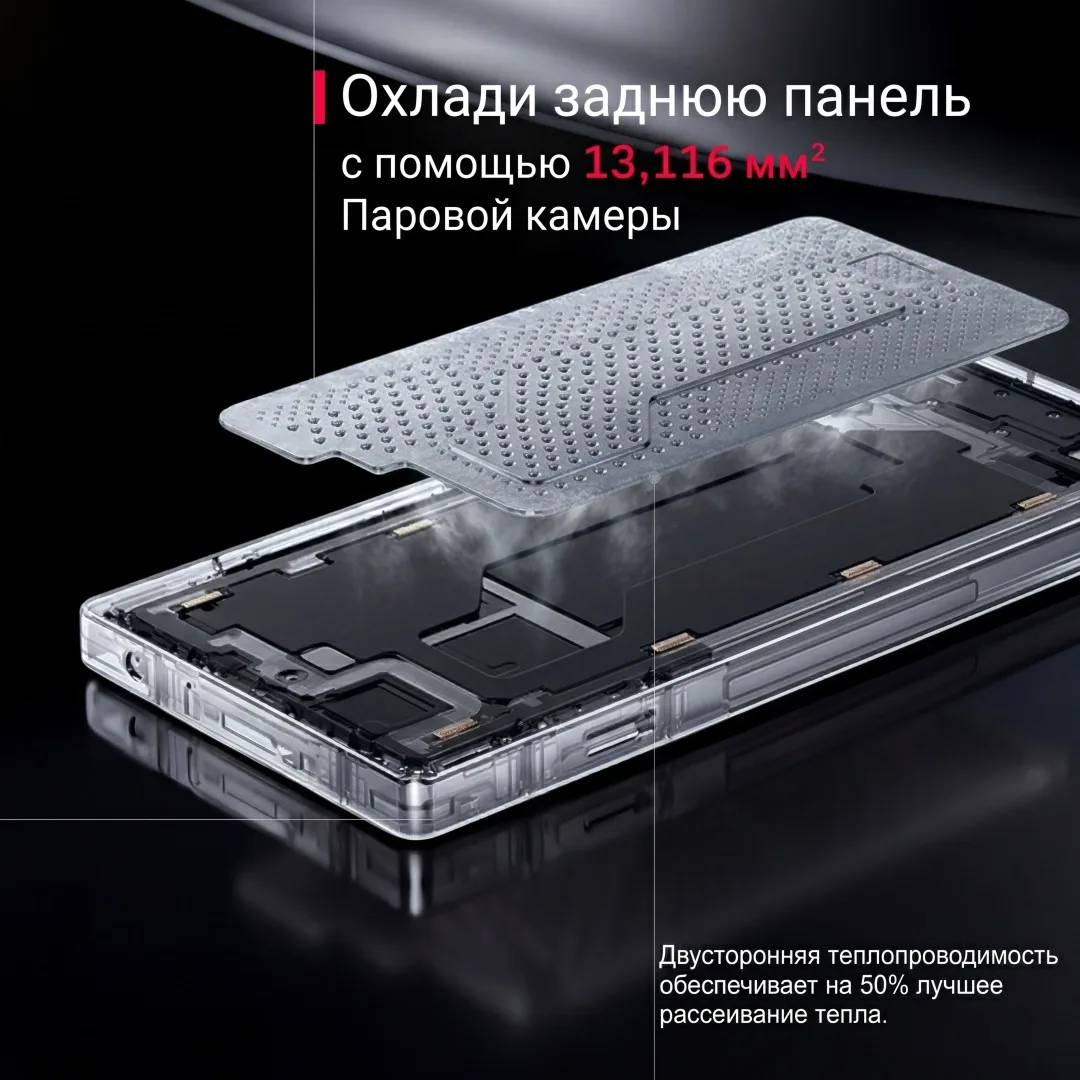 Смартфон Redmagic 11 Pro NX809J 24GB/1TB Черный (Nightfreeze)