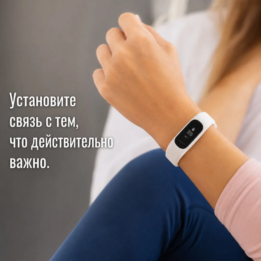 Фитнес-браслет Garmin Vivosmart 5 L черный (010-02645-14)