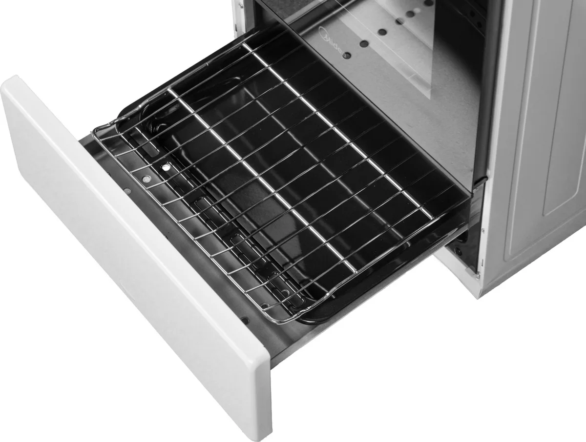 Кухонная плита Midea FSC-509EW белый, Уценка — фото нового товара 13