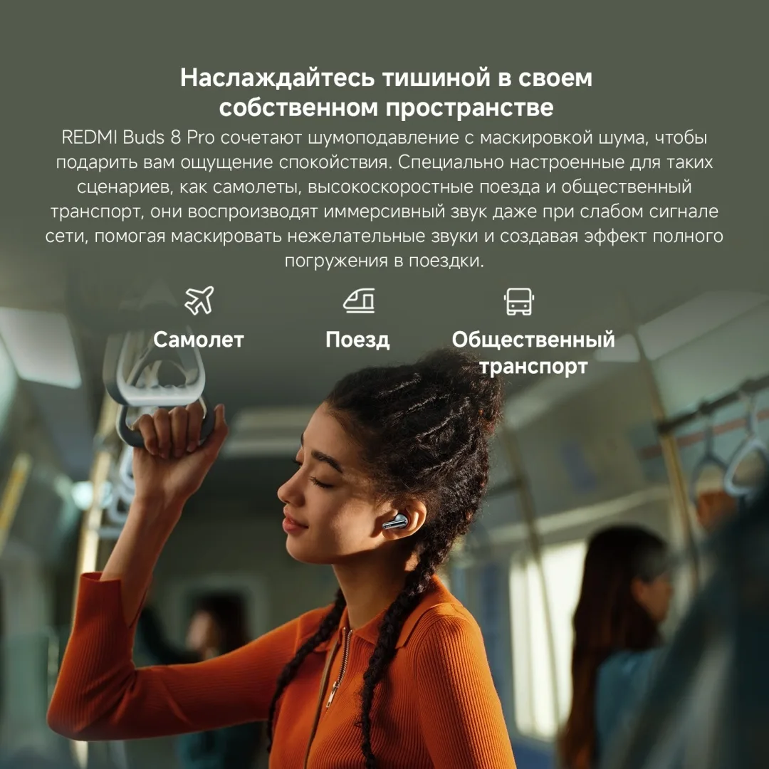 Наушники Redmi Buds 8 Pro Черный