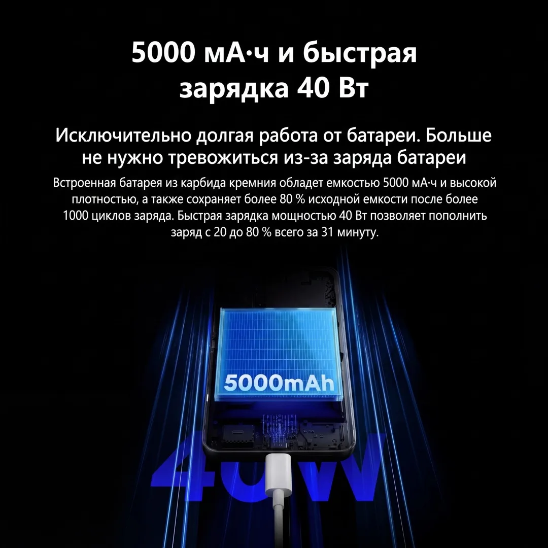Смартфон Meizu Note 22 8 ГБ/256 ГБ Graphite Mist