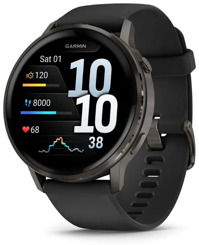 Смарт-часы Garmin VENU 4 45 мм черный (03014-00)