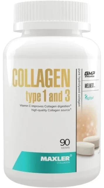 Витамин Maxler Collagen Type I & III 90 таб (0326)
