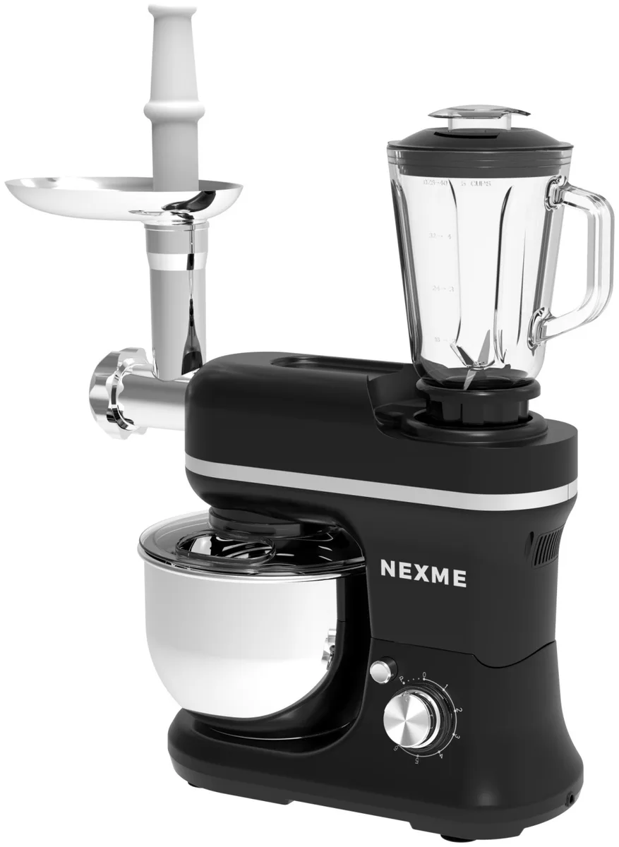 Планетарный миксер Nexme CK198BG Черный, Уценка — фото нового товара 17