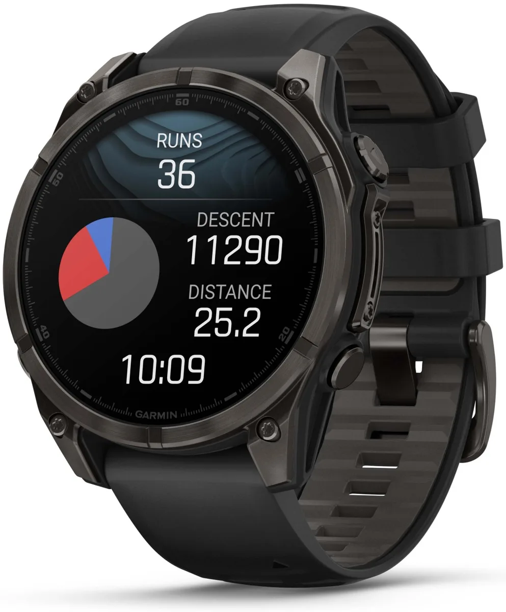 Смарт-часы Garmin Fenix 8 47 мм черный (02904-21)