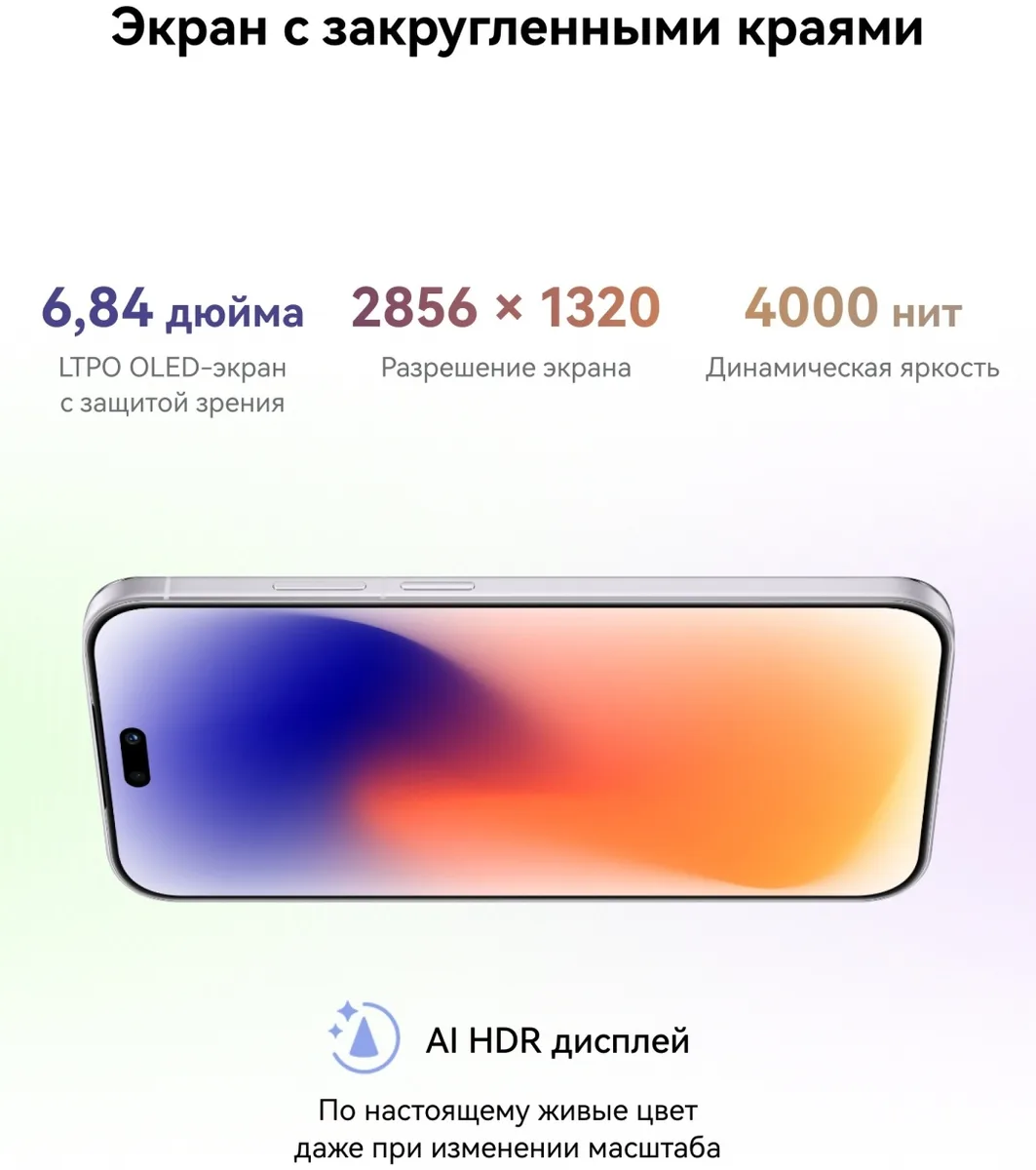 Смартфон Huawei Nova 15 Pro 12G/256GB Черный