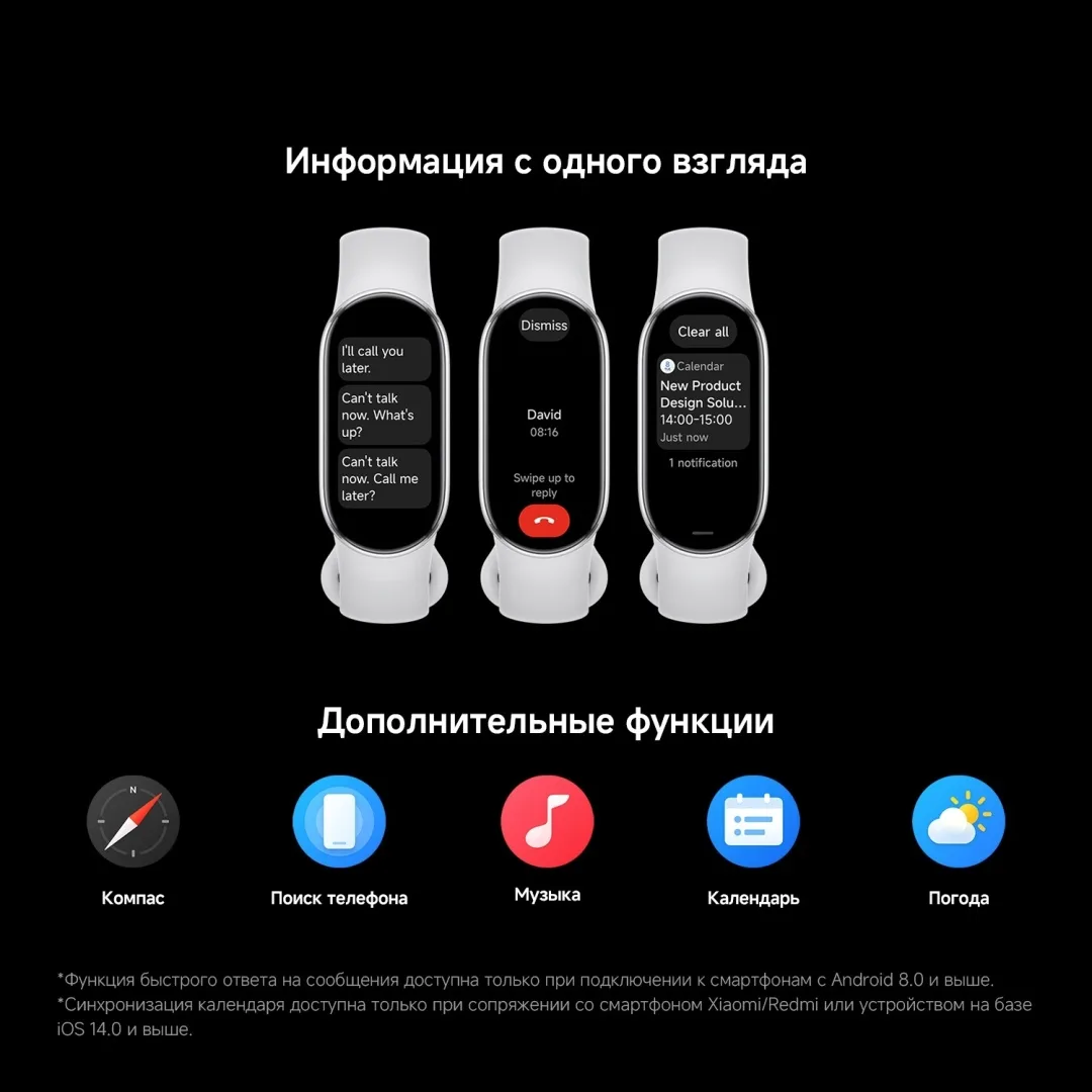 Фитнес-браслет Xiaomi Smart Band 10 Glacier Silver