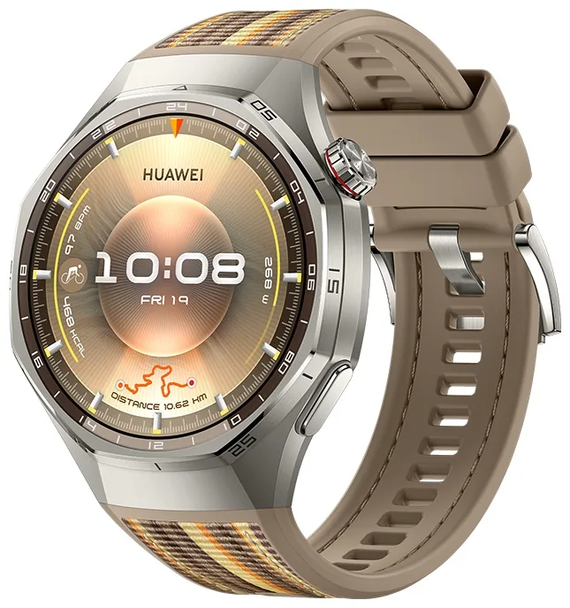 Смарт-часы Huawei Watch GT 6 Pro ATM-B29 46mm Brown Woven Strap