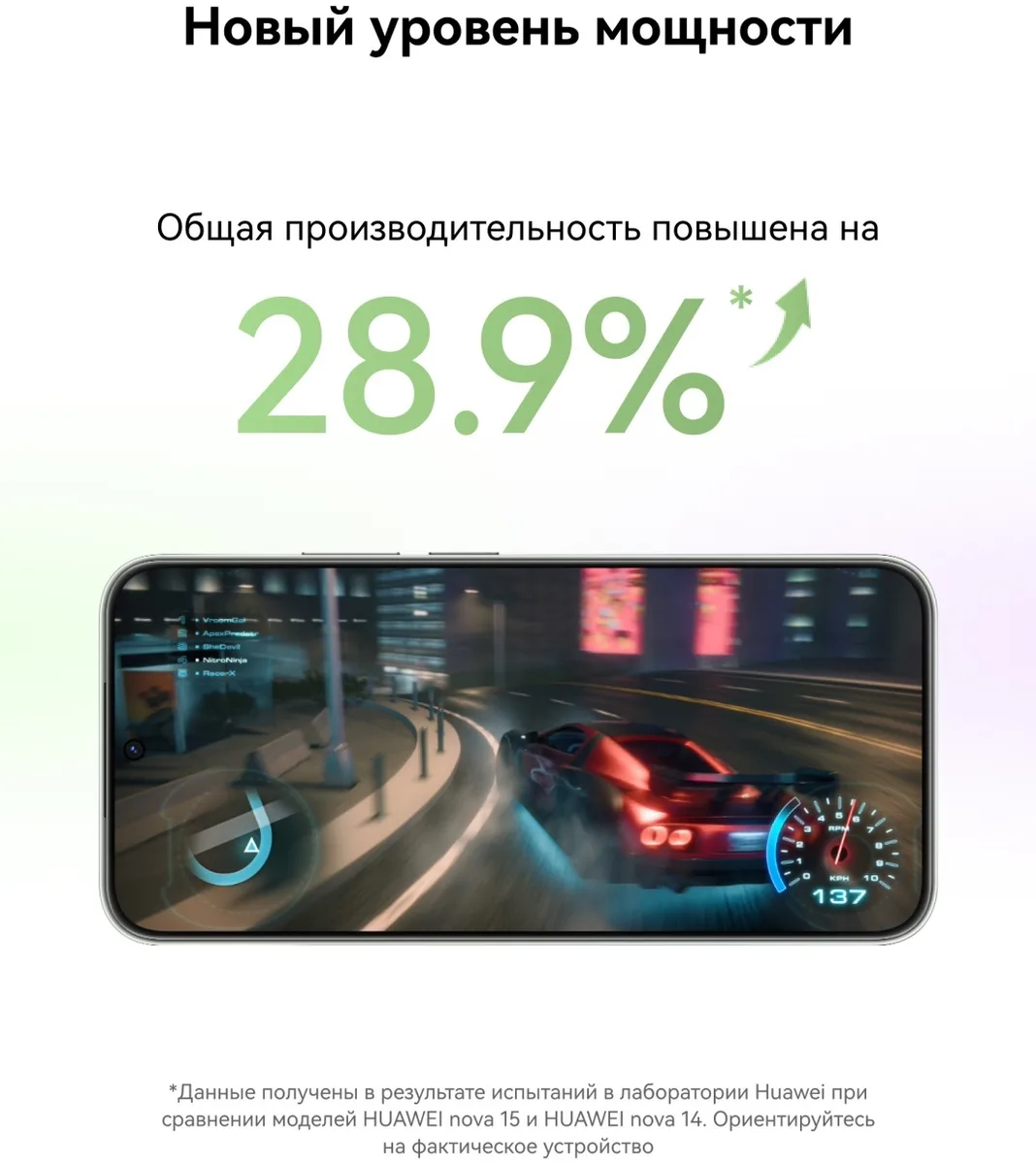 Смартфон Huawei Nova 15 PSN-LX9 12/512GB Белый