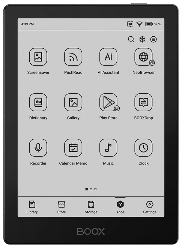 Электронная книга BOOX GO 6 Черный