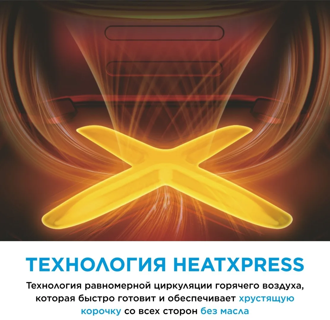 Аэрогриль Midea MF-CY55M (B) 5 л черный