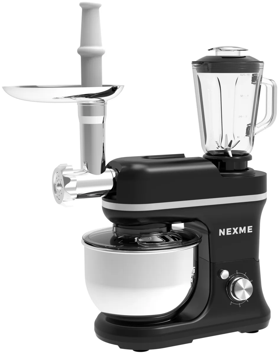 Планетарный миксер Nexme CK198BG Черный, Уценка — фото нового товара 19