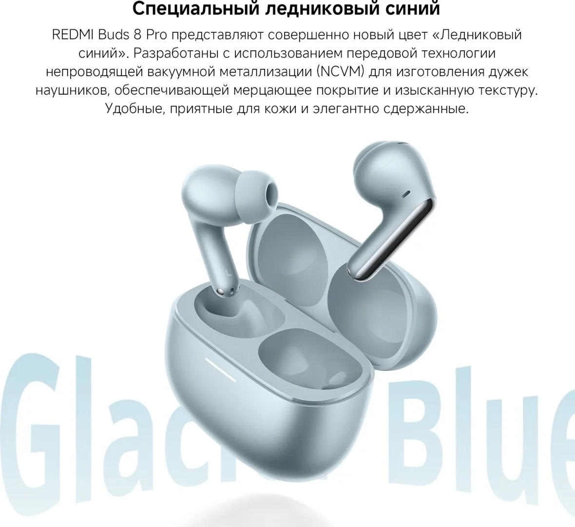 Наушники Redmi Buds 8 Pro Синий