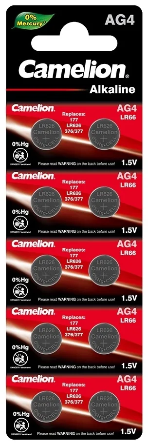 Батарейка CAMELION Alkaline AG4-BP10 10 шт. в блистере