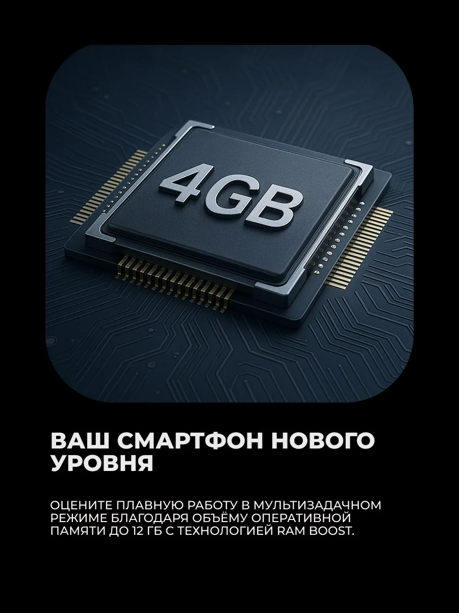 Смартфон Motorola G06 4 ГБ/128 ГБ синий