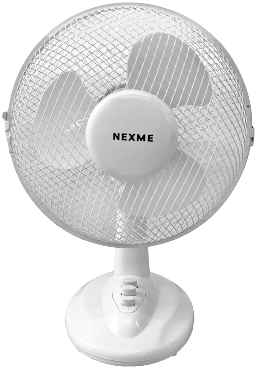 Вентилятор настольный Nexme FT-25 Белый, Уценка