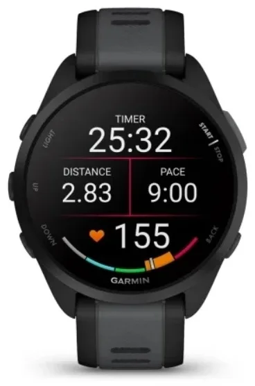 Смарт-часы Garmin Forerunner 165 черный-серый (02863-20)