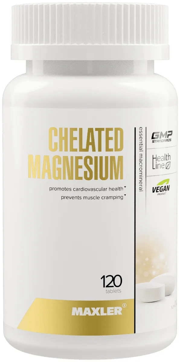 Витамин Maxler Magnesium B6 таблетки 120 шт (1200)