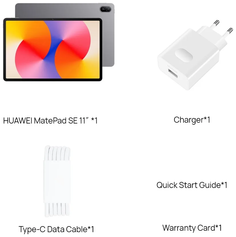 Планшет Huawei MatePad SE AGS6-W19 8/128GB Nebula Gray