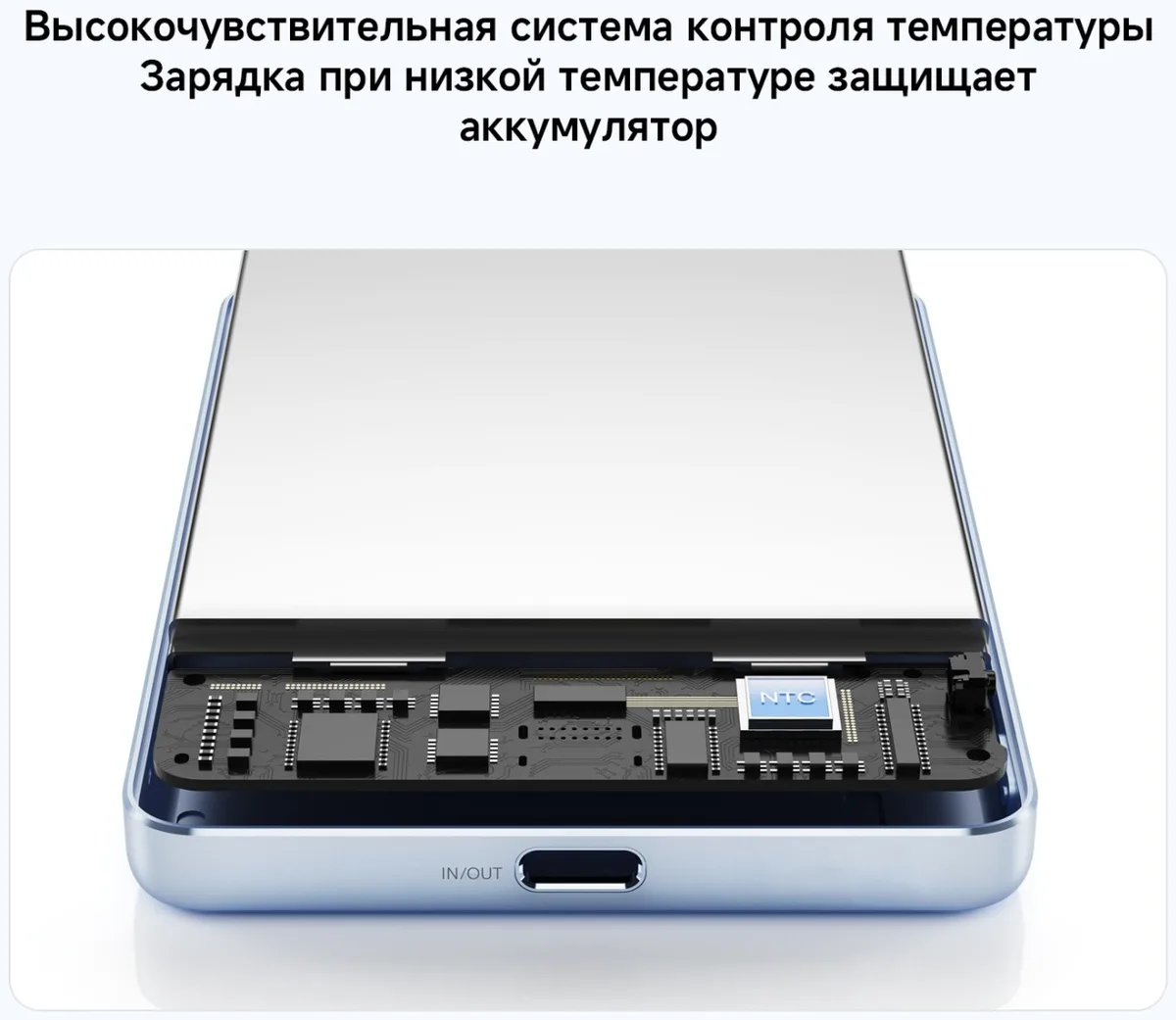 Аккумулятор Xiaomi Super Slim Magnetic Power Bank 5000 Black