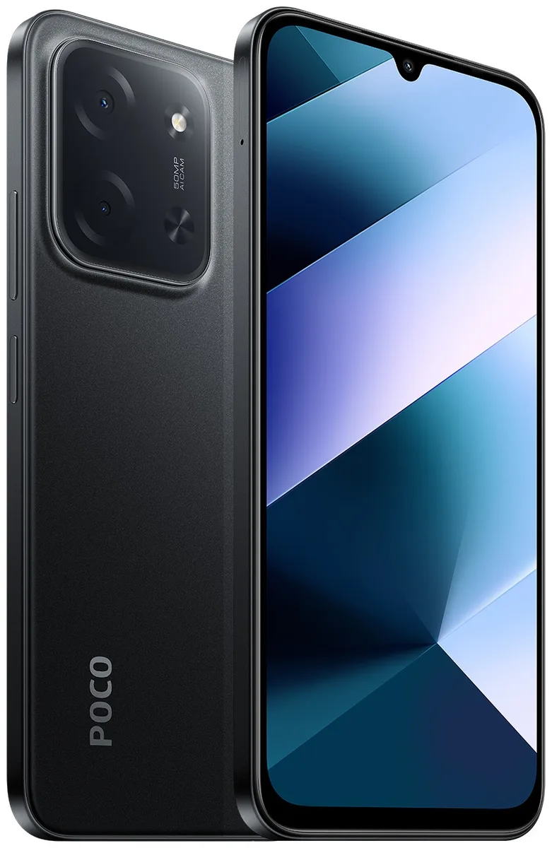 Смартфон Poco C85 6/128GB Black