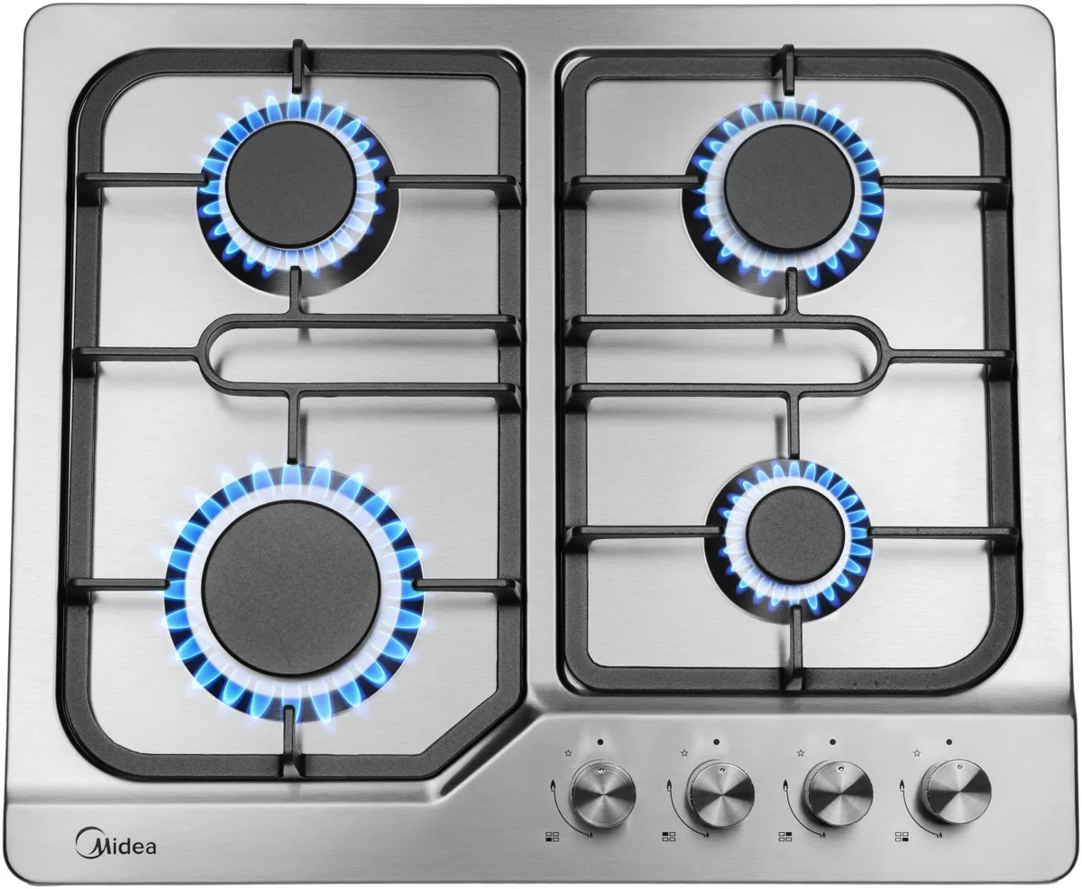 Варочная поверхность Midea MG6040BSS стальной