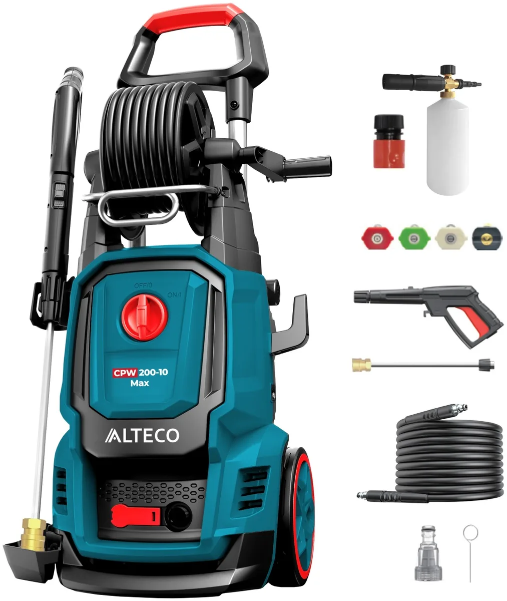 Мойка высокого давления ALTECO электрический 200 бар, CPW 200-10 Max 66881