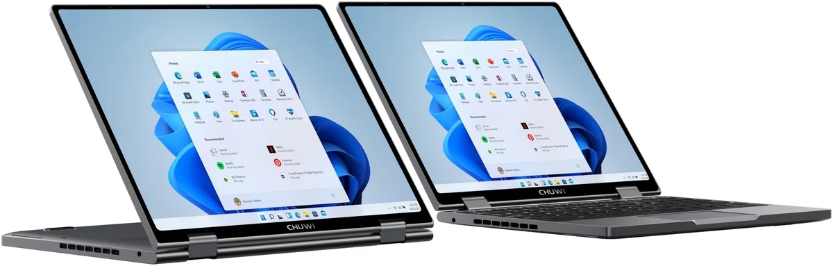 Ноутбук Chuwi MiniBook X 10.51" Intel N150 16/512GB Черный + подарок (УТ-00001623, УТ-00002858)