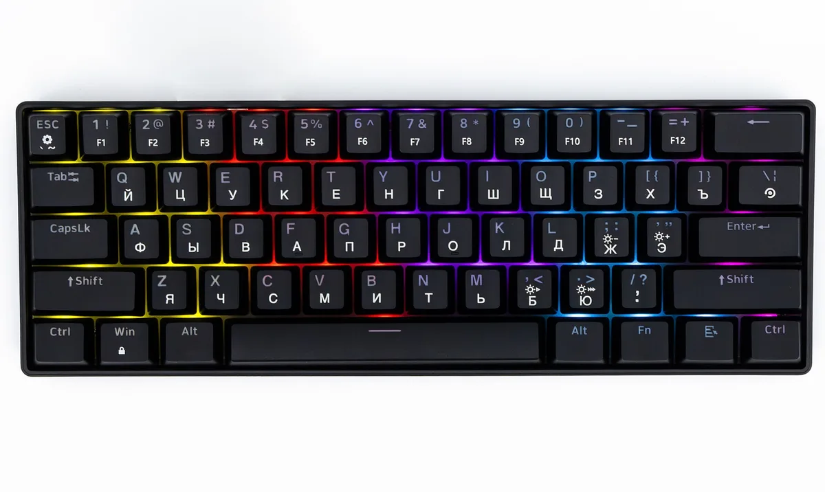 Клавиатура Xtreon XT60 Черный + в подарок (УТ-00007845,УТ-00007576)