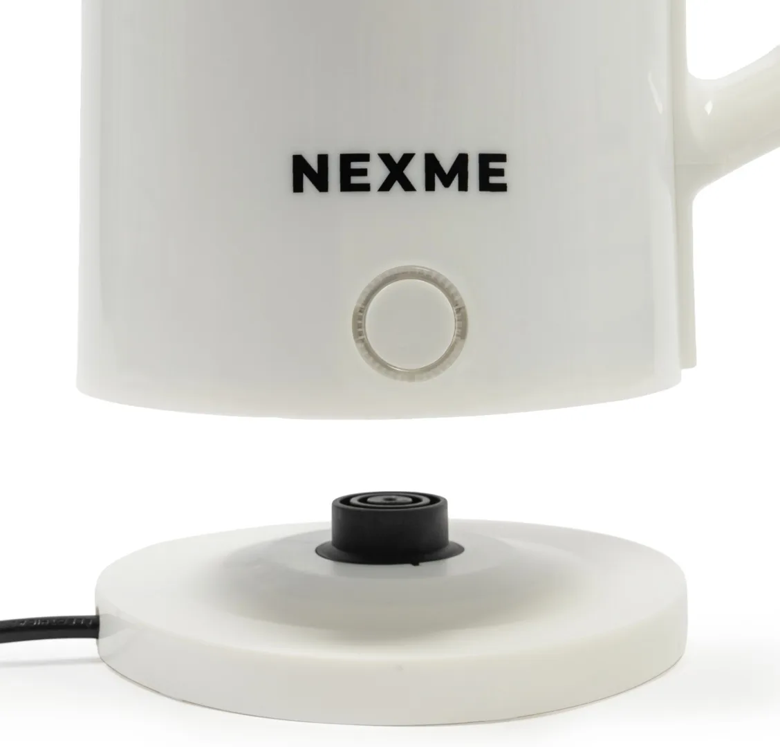 Чайник электрический NEXME JM-105 белый, Уценка — фото нового товара 18