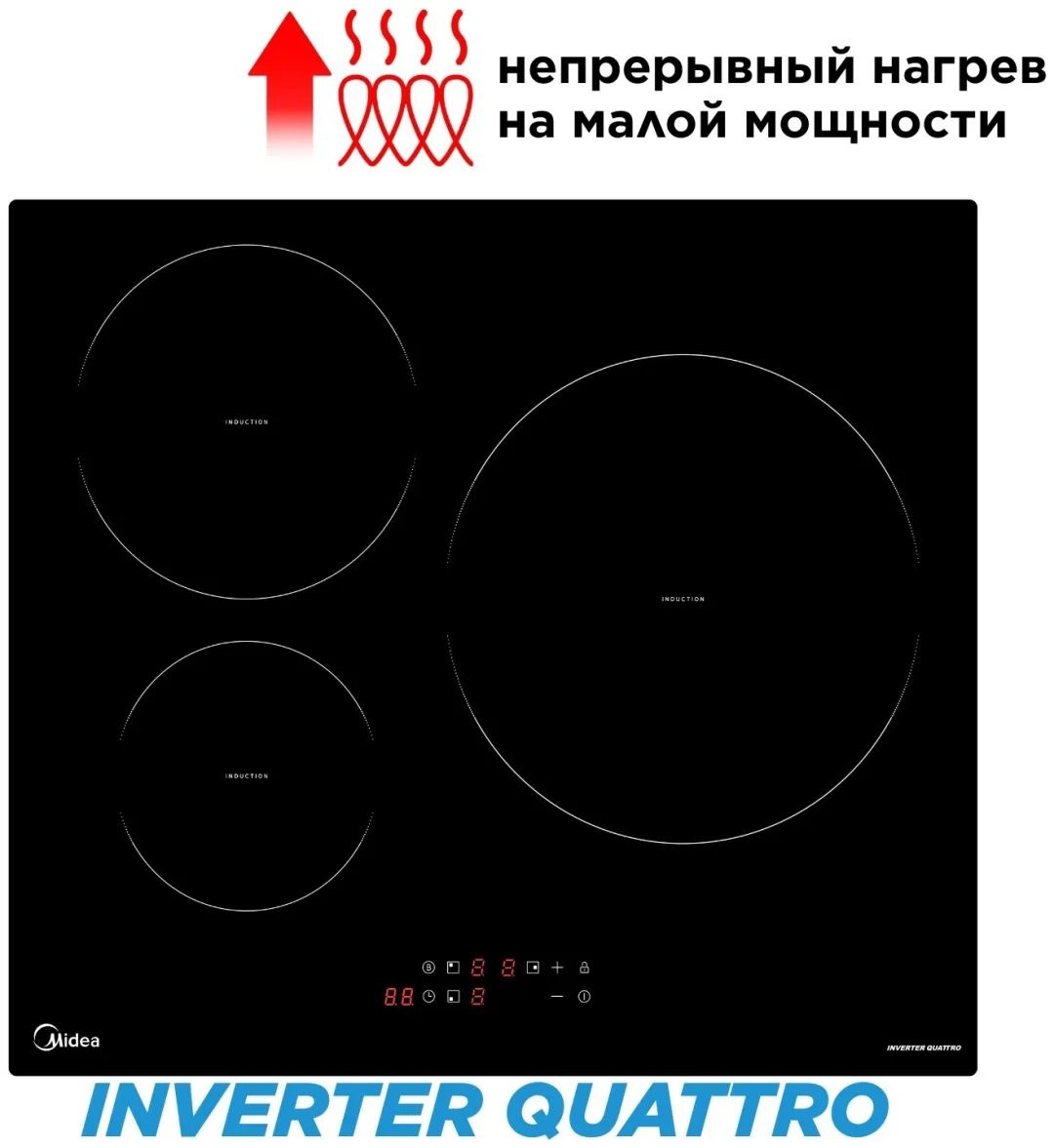 Варочная поверхность Midea MCI-631LB2 черный
