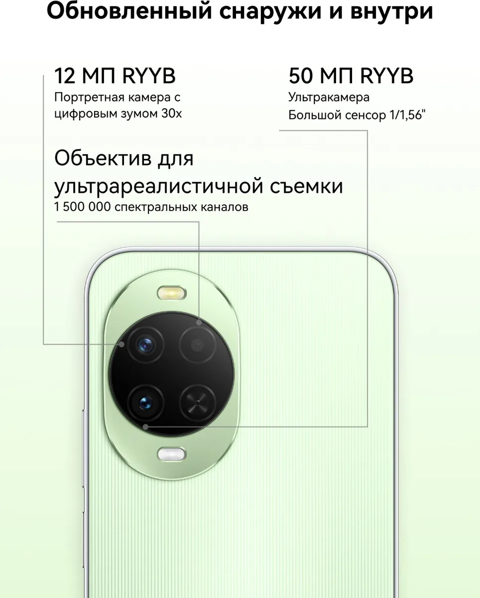 Смартфон Huawei Nova 15 PSN-LX9 12/512GB Белый