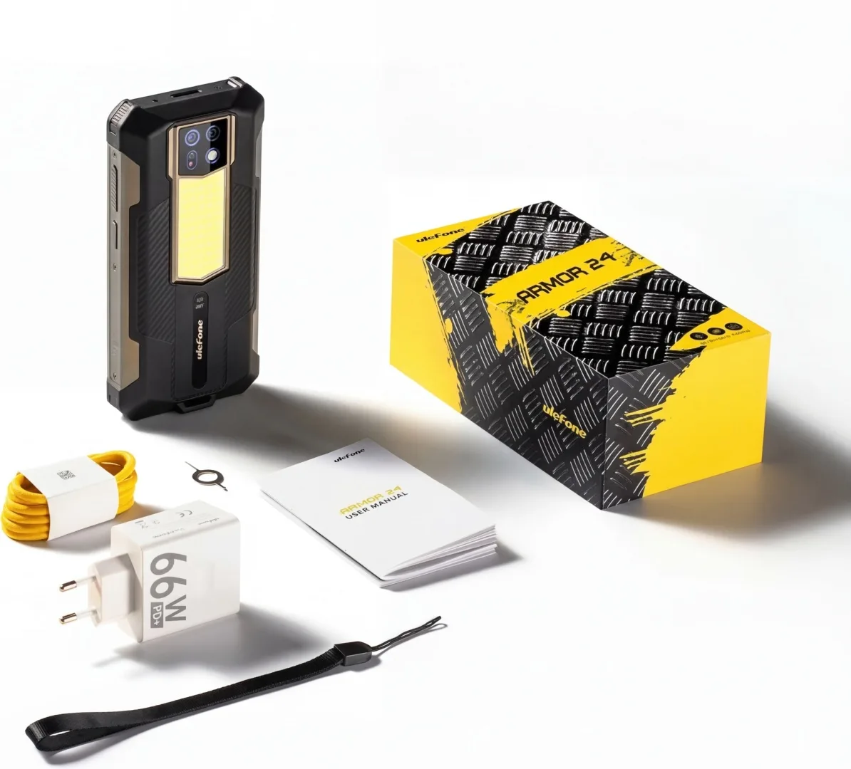 Смартфон Ulefone Armor 24 12 ГБ/256 ГБ черный