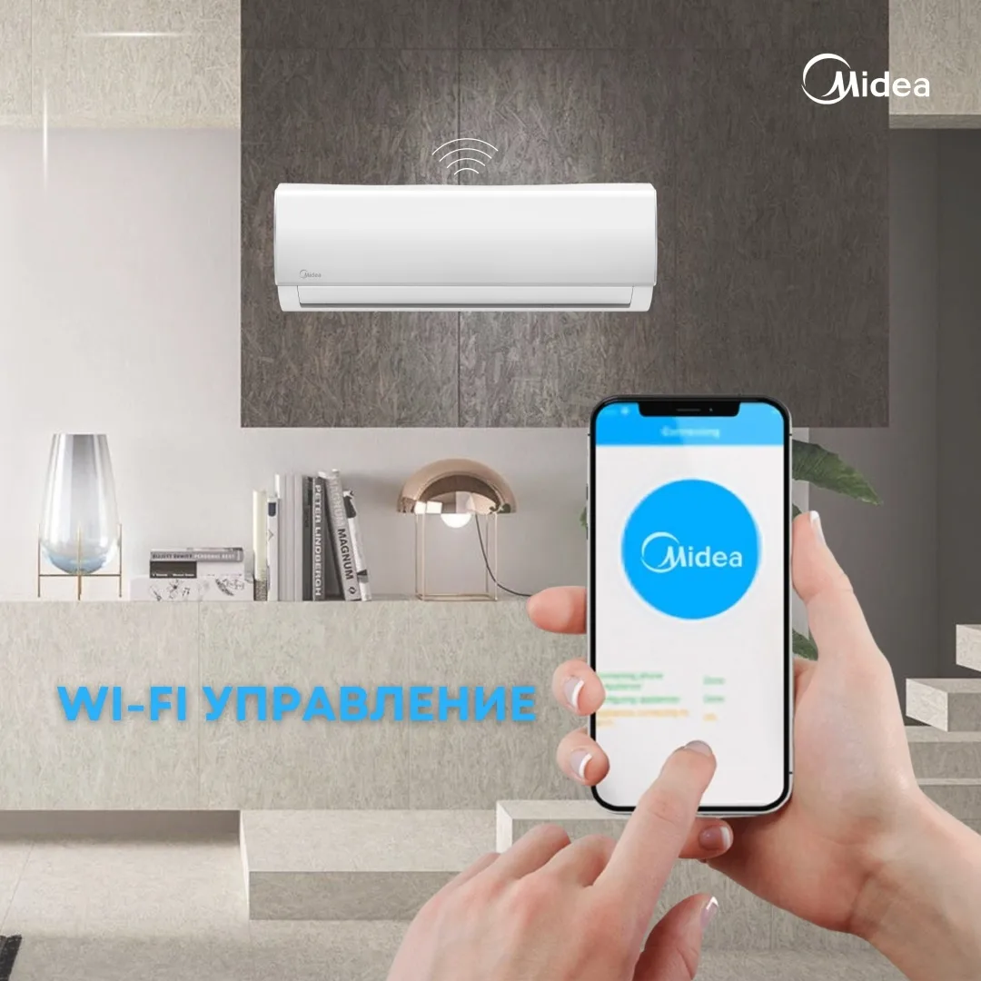 Кондиционер сплит-система Midea Inverter AFI-18N8D0 Белый