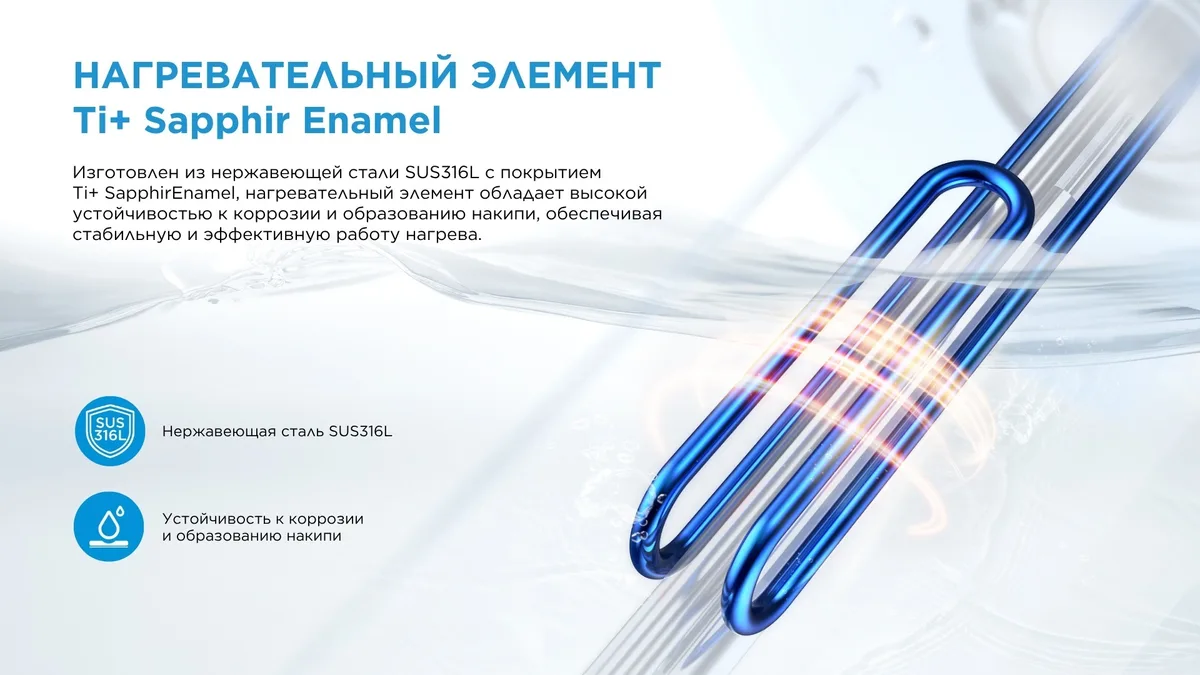 Водонагреватель накопительный Midea MWH50-20MFG(CIS)W 50 л белый