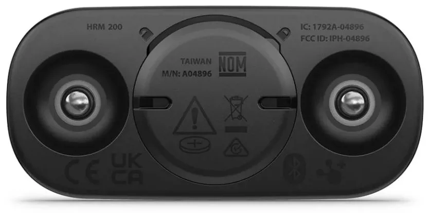 Пульсометр Garmin HRM 200 M-XL черный (13388-00)