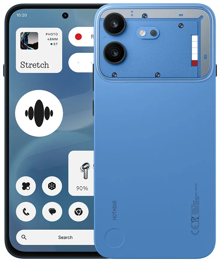 Смартфон NOTHING Phone 4B 8 ГБ/128 ГБ синий