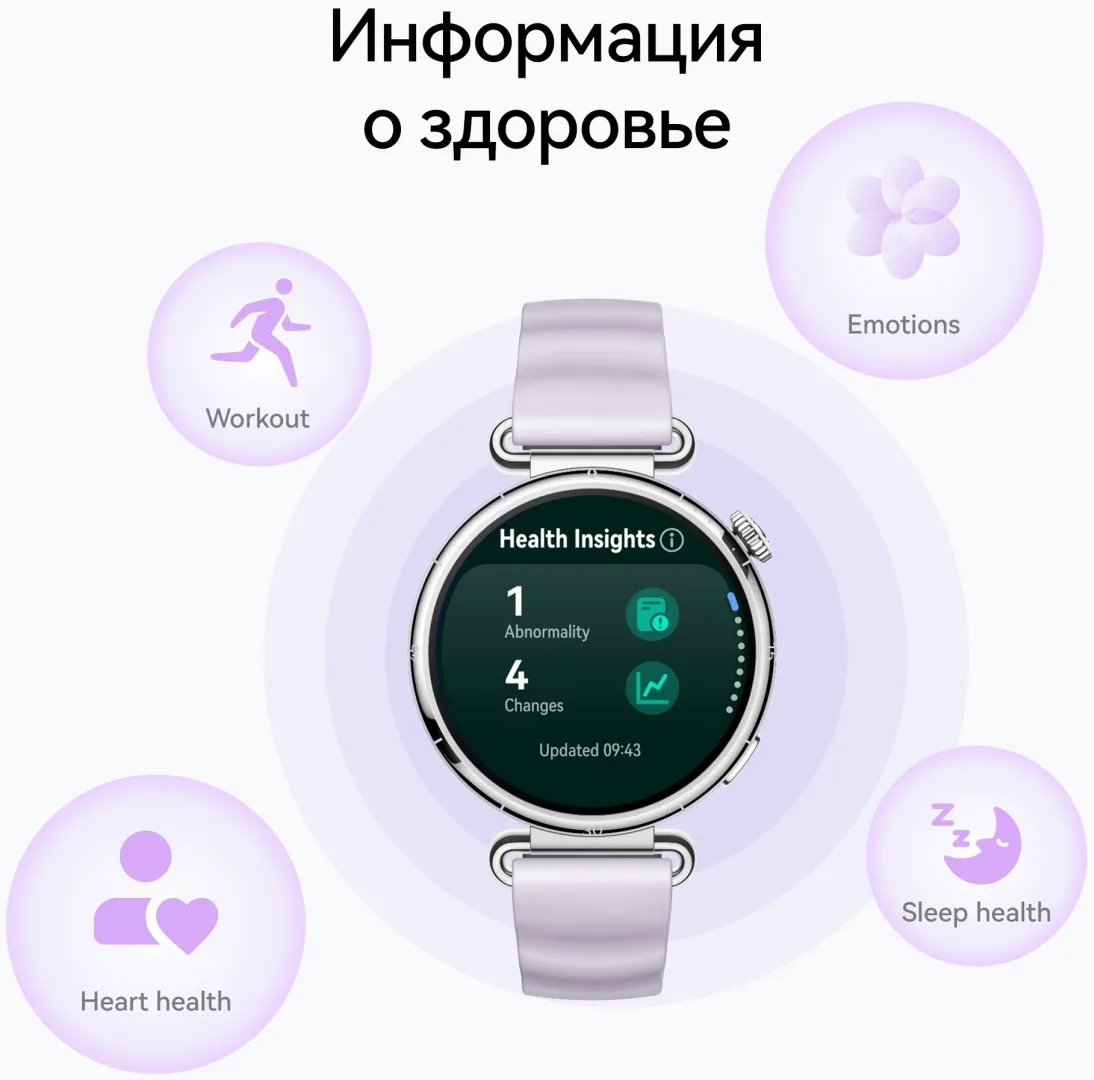Смарт-часы Huawei Watch GT 6 KSU-B19 41mm White Composite Leather Strap
