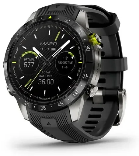 Смарт-часы Garmin Fenix Garmin MARQ Athlete Gen 2 серебристый-черный (02648-41)
