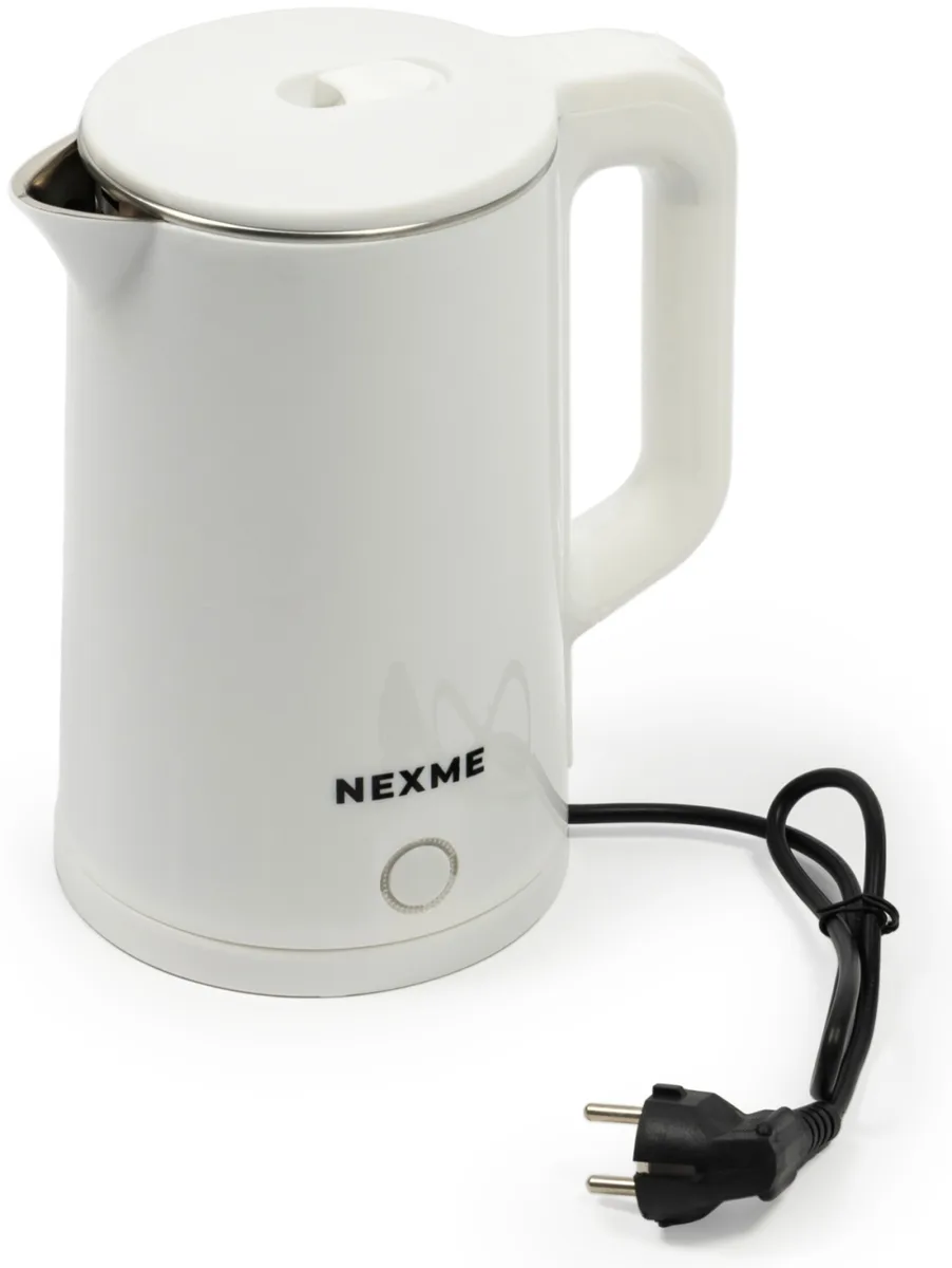 Чайник электрический NEXME JM-105 белый, Уценка — фото нового товара 6