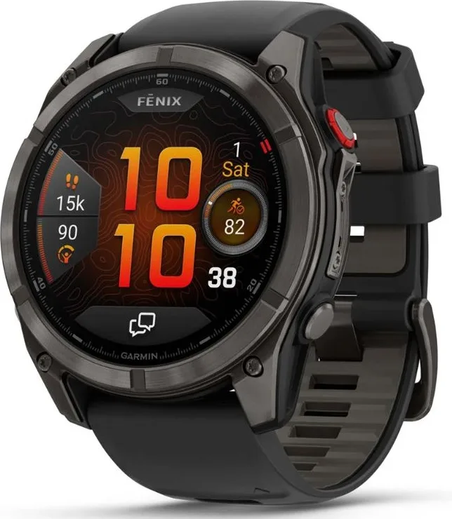 Смарт-часы Garmin Fenix 8 Pro 51 мм черный (03199-01)
