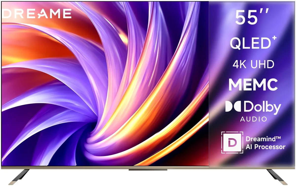 Телевизор Dreame Vivid 55 55Q100 140 см Черный