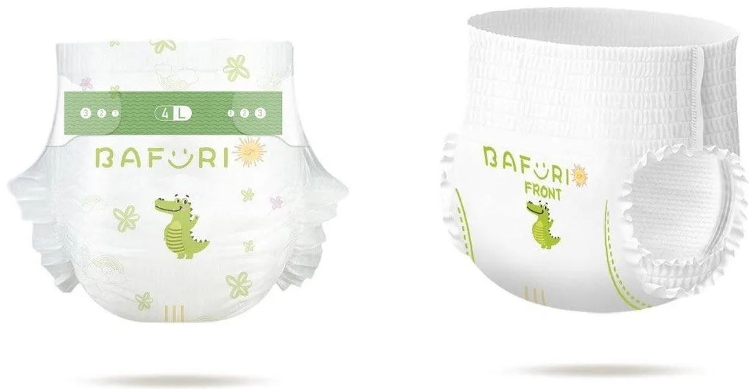 Подгузники BAFURI  M, 3, 58 шт