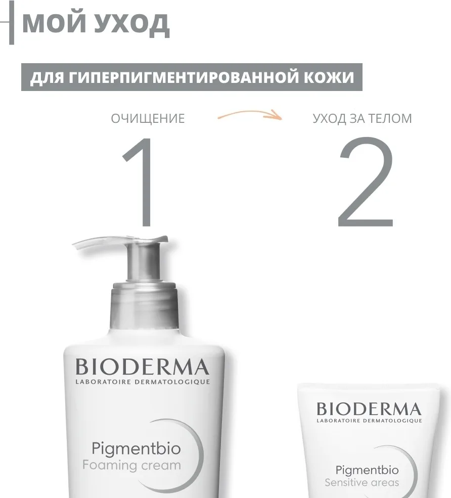 Гель для умывания Bioderma Pigmentbio Foaming 200мл (0546)