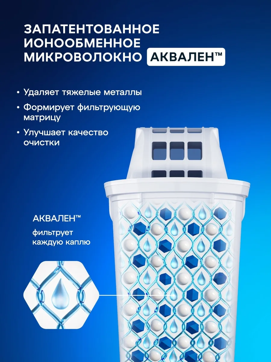 Водоочиститель Кувшин Аквафор Фреш белый