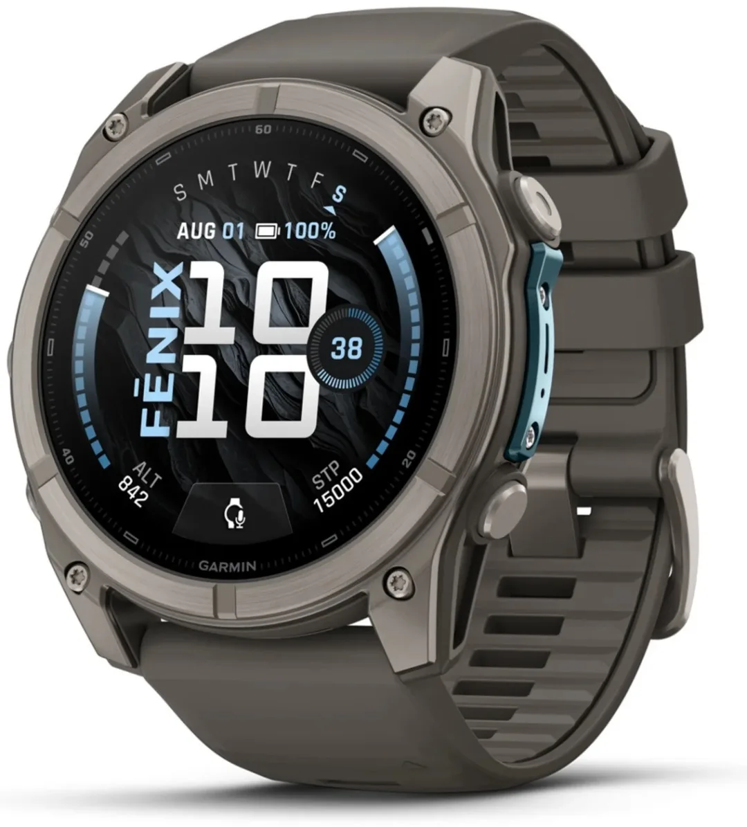 Смарт-часы Garmin Fenix 9 51 мм серебристый-серый (04763-01)