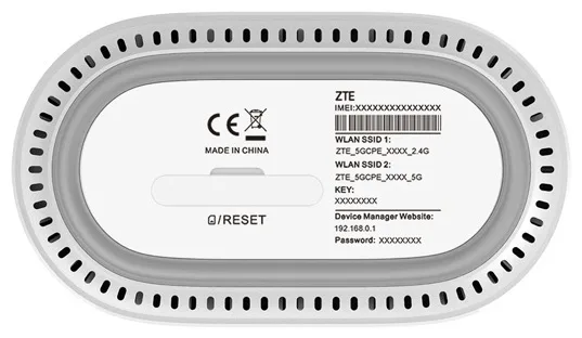 Роутер TELE2 ZTE G5AB Белый + Сим TELE2